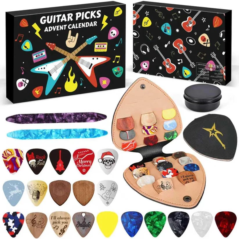 🔥49% OFF-🎸Guitar Picks Advent Calendar 2025🎁