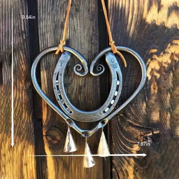 100% Handmade | The Horseshoe Heart Wind Chime ❤ (Handmade by Jordan Maynard®)