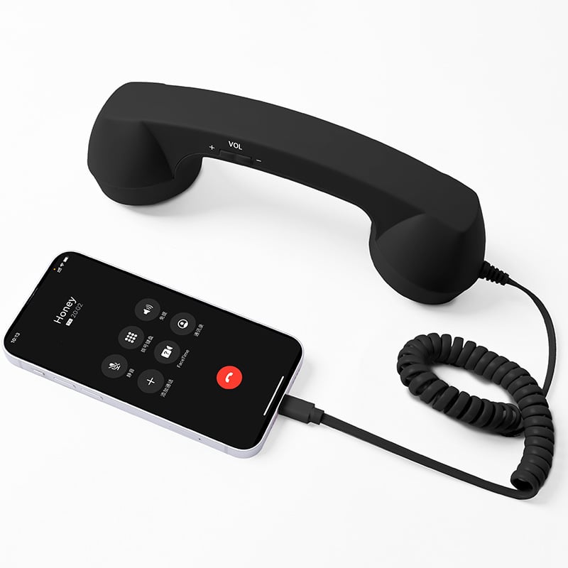🔥Last Day 49% OFF-Retro Choice-Bluetooth Phone Handset, Wireless/Wired & USB Mobile Phone Receiver for Comfortable Calls