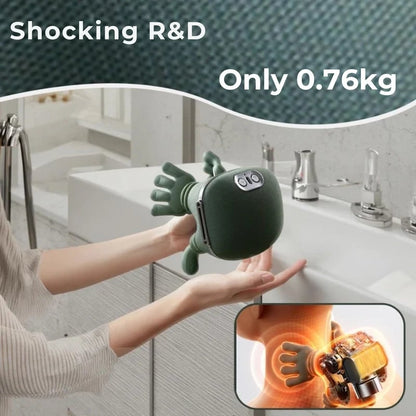 👍3D Shiatsu Neck & Shoulder Massager with Soothing Heat - Deep Tissue Kneading for Back & Neck Pain Relief