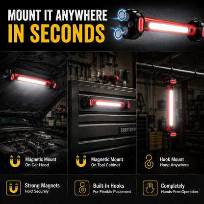 🎁Father's Day Hot Sale 49% OFF🔥Rechargeable Magnetic LED Work Light