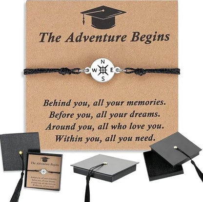 🎁Graduation Compass Bracelet for Class of 2026🎓