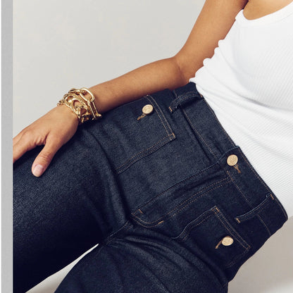 🔥Last Day 49% OFF-Tummy Control Sailor Wide Leg Jeans