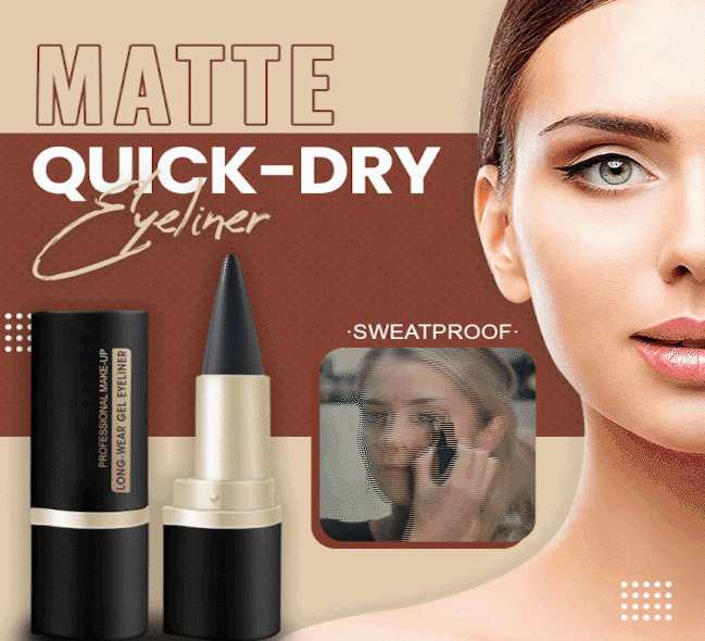 🔥Early Christmas HOT SALE - Buy 2 get 1 Free🔥Matte Quick-Dry Eyeliner