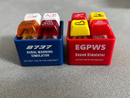 ✈Pilot Alert Keychain – EGPWS Sound Simulator | Authentic for the Aviation Fans