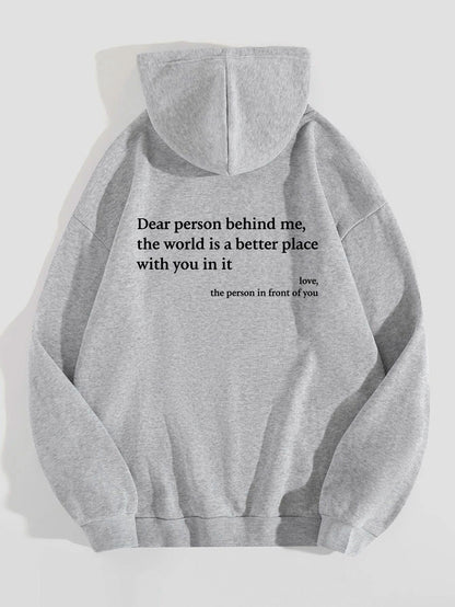🔥LAST WEEK SALE 49% OFF✨'Dear Person Behind Me' Sweatshirt🥳