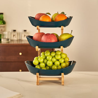 🍓2-Tier / 3-Tier Fruit Basket. Countertop Fruit Bowl(Includes Stand