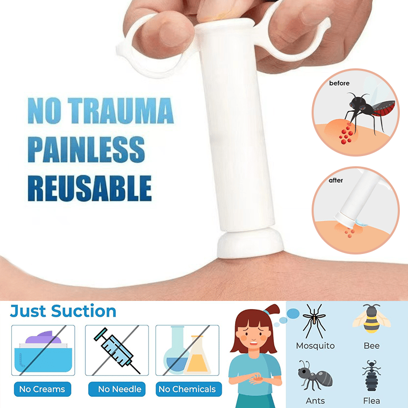 🦟Bug Bite Suction Tool - Relieve itching and swelling✅