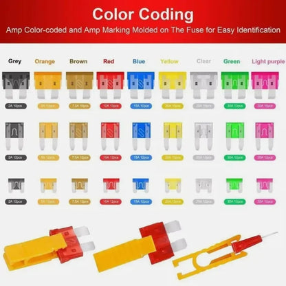 🔥 BIG SALE - 47% OFF🔥306 PCS & Car Blade Fuse Assortment Set