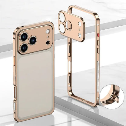 Aluminum Alloy Cooling Frame Heat Dissipation Case for iPhone 17 Series