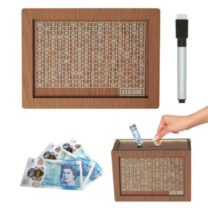 Hot Sale 49% OFF🎁Cash Vault Wooden Savings Box