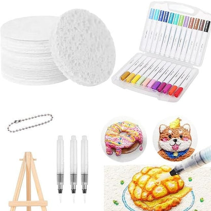 😃 Great Summer Activity Idea! – Magic 3D Foam Texture Painting Kit 🎨✨