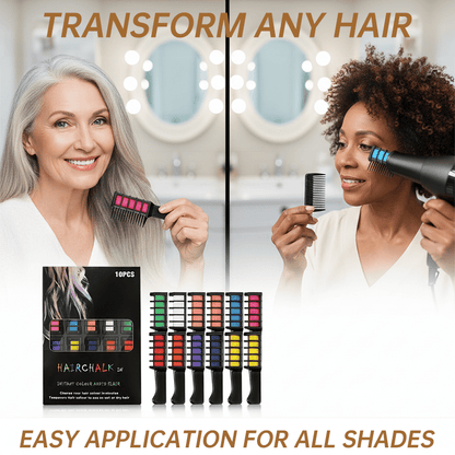 🔥LAST DAY PROMOTION SAVE 49%-Festive Fun Hair Chalk Combs