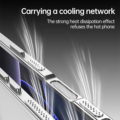 Aluminum Alloy Cooling Frame Heat Dissipation Case for iPhone 17 Series