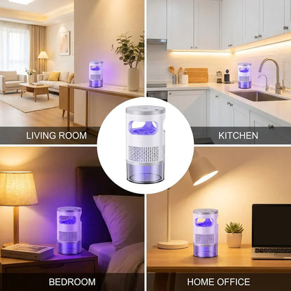 🦟Indoor Flying Insect Trap 🏡Quiet UV Mosquito & Gnat Catcher