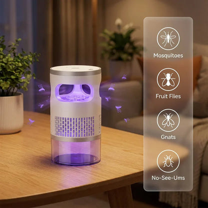 🦟Indoor Flying Insect Trap 🏡Quiet UV Mosquito & Gnat Catcher