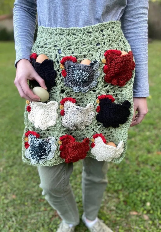 Chicken Egg Collecting Apron