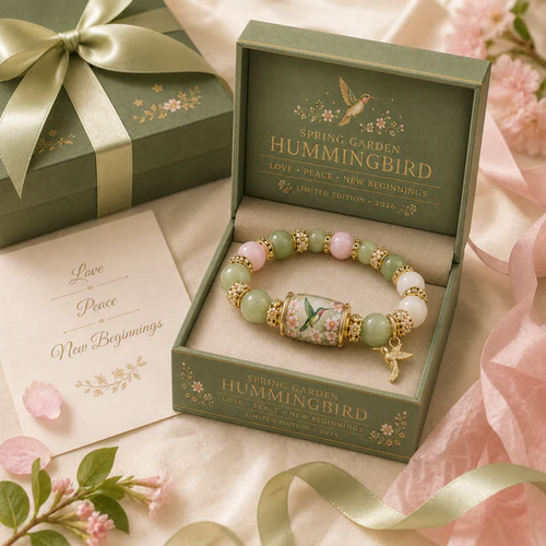 🌿 Love, Peace & Spring Blessings 💖 | 2026 Limited Edition Bracelet - Only 11 Left