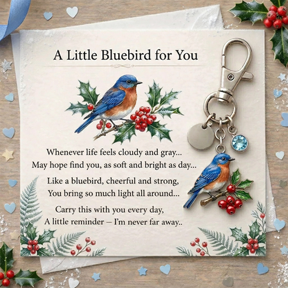 A Little Hummingbird for You keychain-A Meaningful Mother’s Day Gift Filled with Love & Comfort