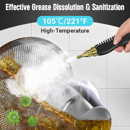 💧50% OFF! 2500W Handheld Steam Cleaner – High‑temp pressurized steam, melts grease & grime. No scrubbing. 🧼✨