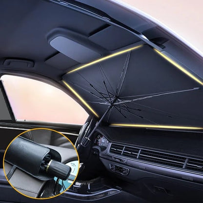 🔥Last Day 56% OFF - 2026 Upgraded Car Windshield Sun Shade Umbrella