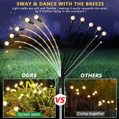 🔥HOT SALE 49% OFF🎅Solar Powered Firefly Light