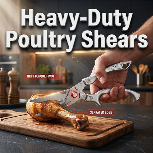 Multi-Functional Heavy-Duty Kitchen Scissors