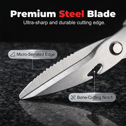 Multi-Functional Heavy-Duty Kitchen Scissors