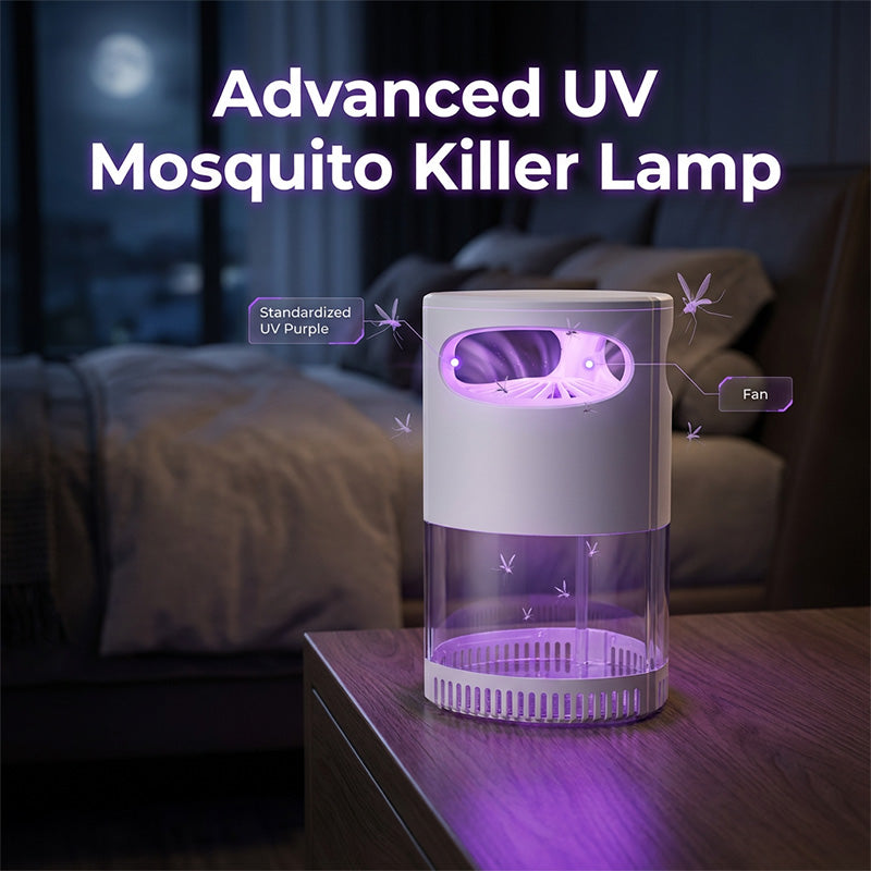 🦟 60% OFF! UV Mosquito Killer Lamp – quiet, USB, chemical-free. 50K+ sold! 🔇🌙