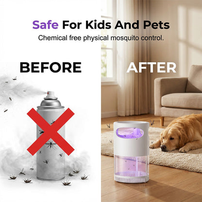 🦟 60% OFF! UV Mosquito Killer Lamp – quiet, USB, chemical-free. 50K+ sold! 🔇🌙