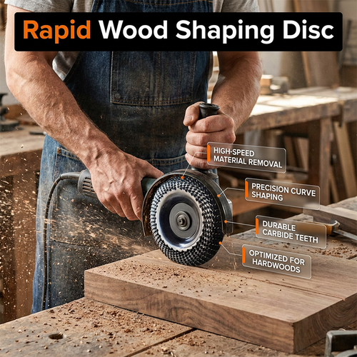 Angle Grinder Shaping Disc for Woodworking