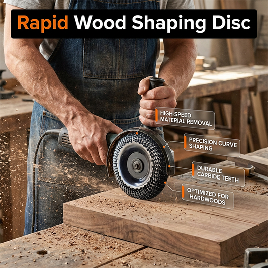 Angle Grinder Shaping Disc for Woodworking