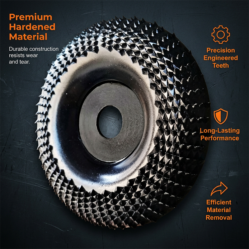 Angle Grinder Shaping Disc for Woodworking