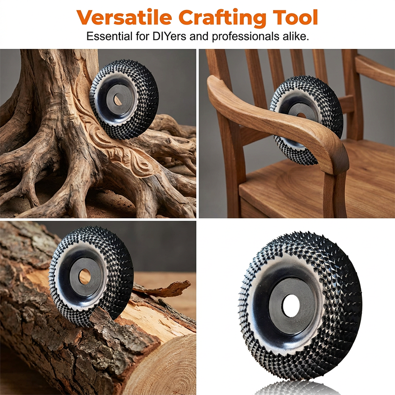 Angle Grinder Shaping Disc for Woodworking