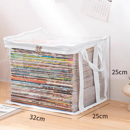 🔥Last Day 50% OFF📦Portable Large Heavy-Duty Thick Plastic Clear Storage Box with Hinged Lid | Home, Travel & Camping