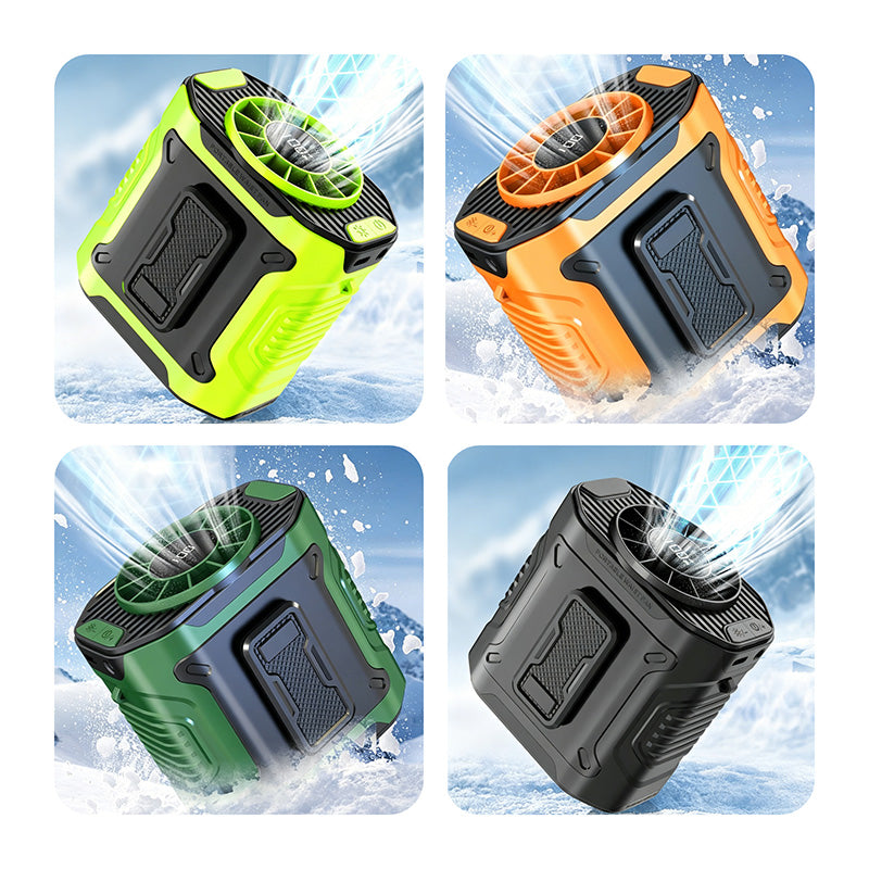 Portable Waist Clip Fan with Neck Strap
