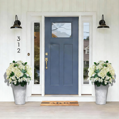 🔥Last Day 70% OFF🔥Artificial Outdoor Hydrangea Flowers With Basket- UV resistant, Waterproof, Windproof